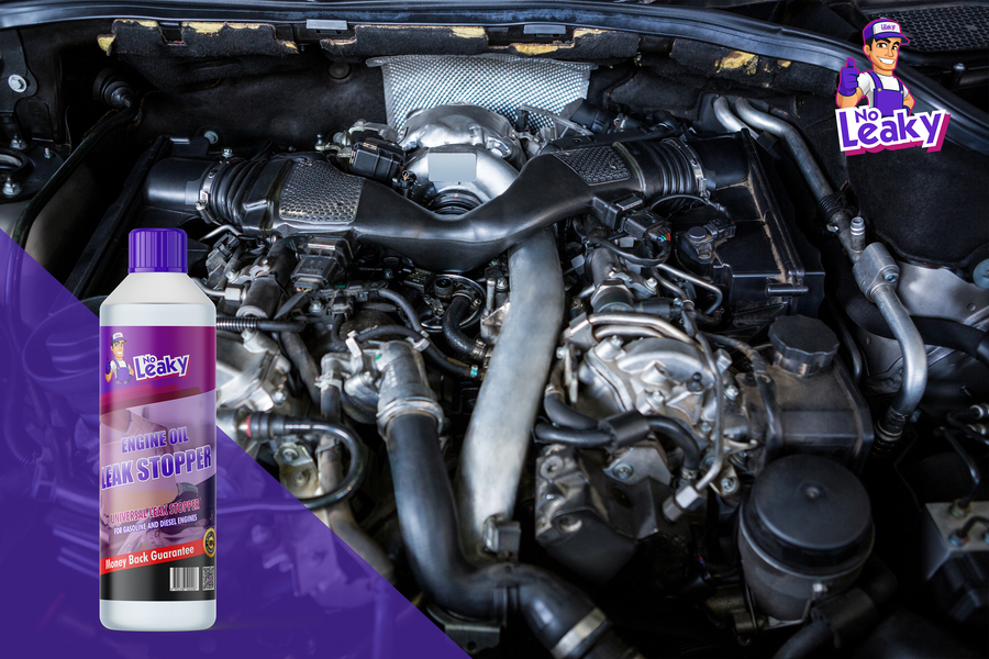 Как да коригирате ефективно теч на двигателно масло?